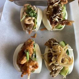 Chicken, Shrimp, Pork Belly, Soft Shell Crab