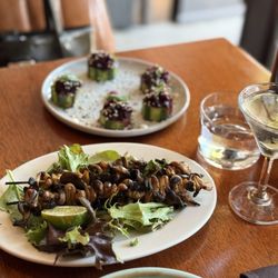 Aiso - Mushroom skewers
