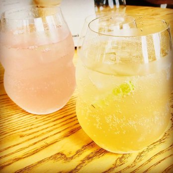 Monica's Eatery - Refreshing, delicious, unique rhubarb lemonade. - Italian Near Me - New Plymouth, TKI