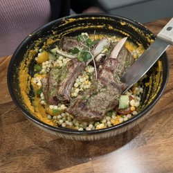 NuVue Bar And Grill - Lamb on cold couscous