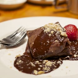 The Olive Tree - Chocolate Crepes w ricotta & hazelnuts 
The Olive Tree, South Melbourne