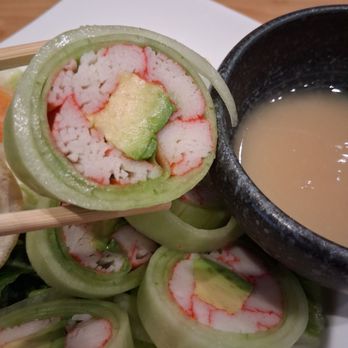 ZEN Sushi + Robata Grill - Cucumber wrap skillfully made - Sushi Bars Near Me - Boca Raton, Florida ZEN Sushi + Robata Grill - Cucumber wrap skillfully made - Sushi Bars Near Me - Boca Raton, Florida