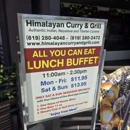 Current pricing for the ayce lunch buffet as of February 2026 Current pricing for the ayce lunch buffet as of February 2026