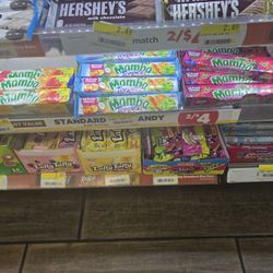 Shell - Marked candy prices