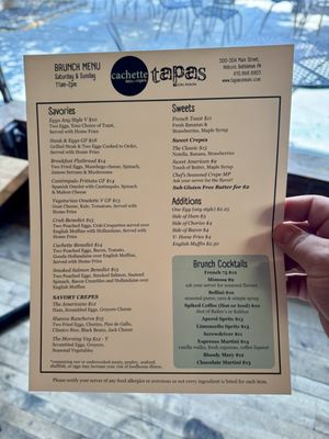 Menu photo 1 Tapas on Main Bethlehem, PA Menu photo 1 Tapas on Main Bethlehem, PA