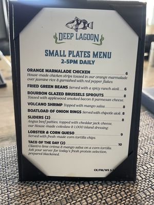 Menu photo 1 Deep Lagoon Waterside Lakewood Ranch Sarasota, FL Menu photo 1 Deep Lagoon Waterside Lakewood Ranch Sarasota, FL