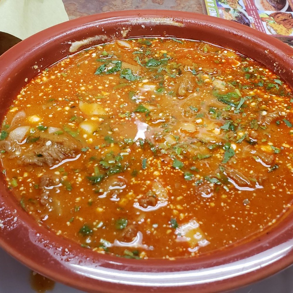 La Fondita - Doctored by me menudo. YUMMY - Mexican Near Me - Salem, Oregon