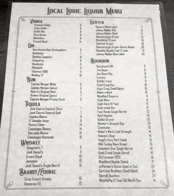 Menu photo 3 Local Logic Monroe, NC
