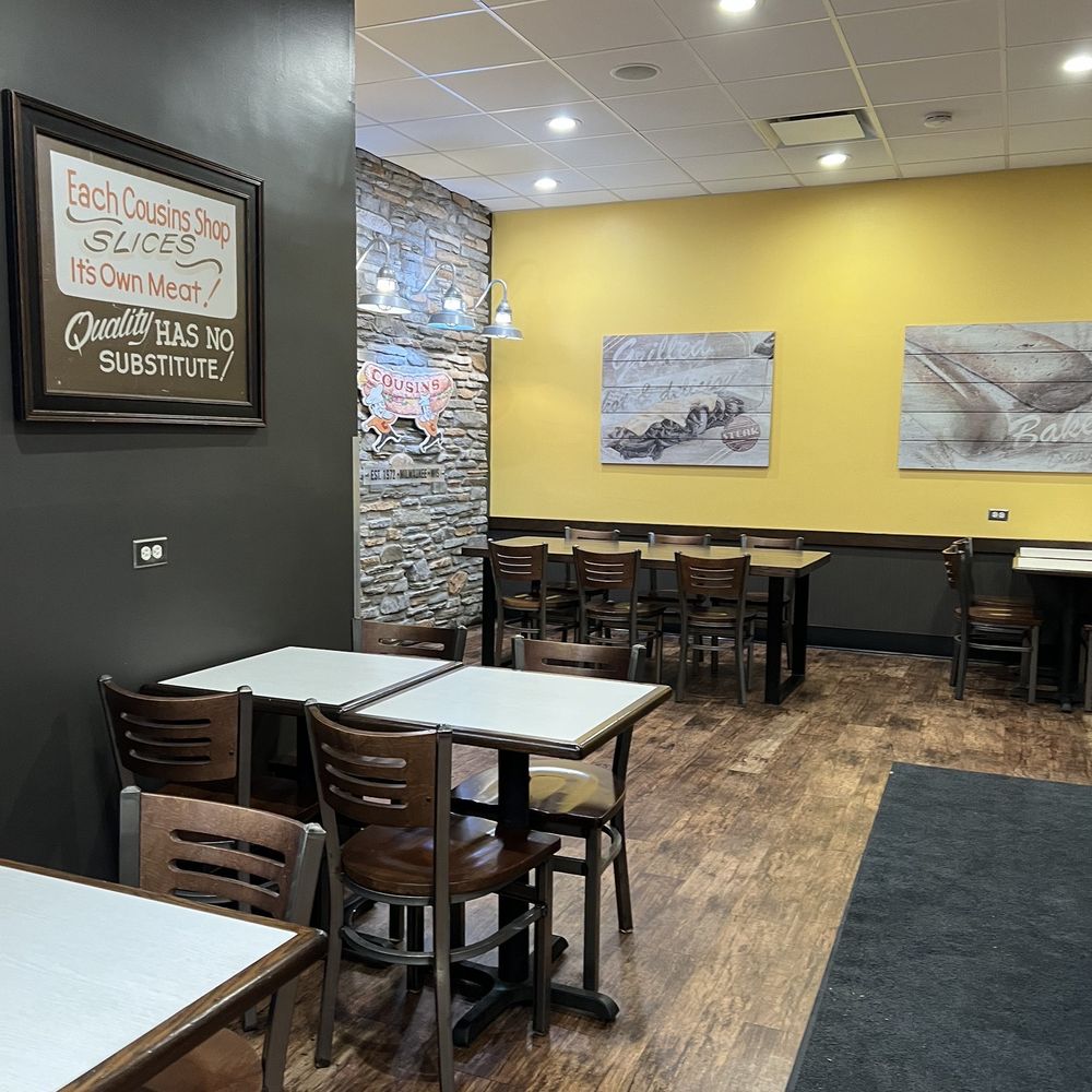 Cousins Subs - Interior - Sandwiches Near Me - Oak Creek, Wisconsin Cousins Subs - Interior - Sandwiches Near Me - Oak Creek, Wisconsin