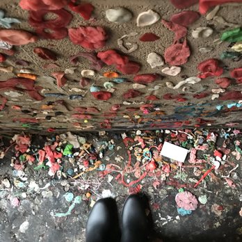 The Gum Wall - Local Flavor Near Me - Seattle, Washington The Gum Wall - Local Flavor Near Me - Seattle, Washington