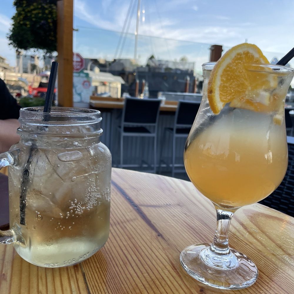 The Flying Otter - Pop and a White Sangria - Seafood Near Me - Victoria, British Columbia The Flying Otter - Pop and a White Sangria - Seafood Near Me - Victoria, British Columbia