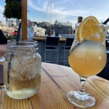 The Flying Otter - Pop and a White Sangria - Seafood Near Me - Victoria, British Columbia The Flying Otter - Pop and a White Sangria - Seafood Near Me - Victoria, British Columbia