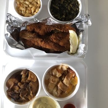 BB's Cafe - Mac n cheese, hush puppies, greens, fried catfish, peach cobbler, banana pudding & yams. - Soul Food Near Me - Covina, California BB's Cafe - Mac n cheese, hush puppies, greens, fried catfish, peach cobbler, banana pudding & yams. - Soul Food Near Me - Covina, California