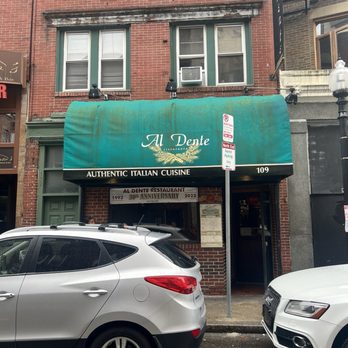 Al Dente Restaurant - Front of Restaurant - Italian Near Me - Boston, Massachusetts Al Dente Restaurant - Front of Restaurant - Italian Near Me - Boston, Massachusetts