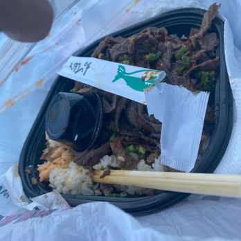 Yogis Grill - Couldn't even finish it was so bad - Japanese Near Me - Valencia, California