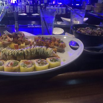 Umi - Sushi flight was awesome! - Seafood Near Me - Fort Wayne, Indiana