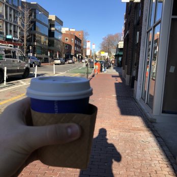 Bluestone Lane Harvard Square Café - 3 dollars for the smallest cup in drip coffee I've ever received - Coffee & Tea Near Me - Cambridge, Massachusetts