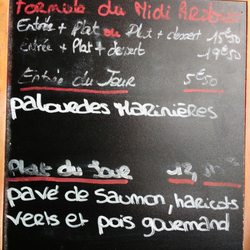 Les Galopins - Formule du midi