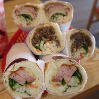 Paris Banh Mi - B2. Grilled Pork / Bánh Mì Thịt Nướng B3. Pork Patties / Bánh Mì Nem Nướng B1. Special Combination / Bánh Mì Đặc Biệt - Sandwiches Near Me - Clovis, California