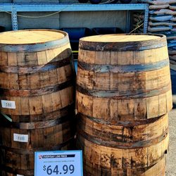 Tractor Supply - Barrels for planting purposes