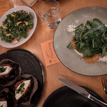 Colita - Eggplant tostadas, aguachile, fried green tomato salad - New American Near Me - Minneapolis, Minnesota