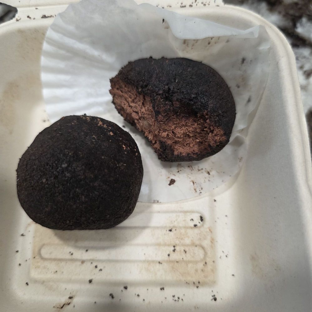Kaleis Lunchbox - Lava Rocks - cream cheese, chocolate mousse, macadamia nuts and oregano coating - Hawaiian Near Me - Wailuku, Hawaii Kaleis Lunchbox - Lava Rocks - cream cheese, chocolate mousse, macadamia nuts and oregano coating - Hawaiian Near Me - Wailuku, Hawaii
