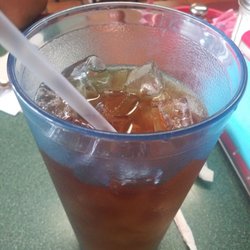 Original Vallarta Mexican Restaurant - Cold iced tea.