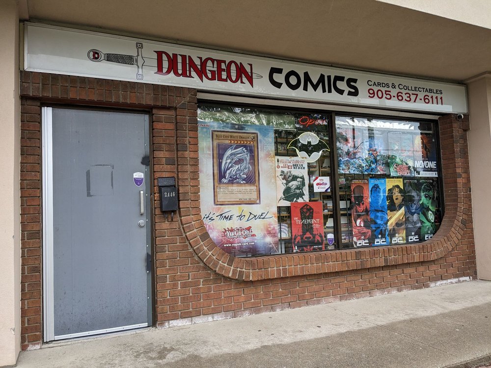 DUNGEON COMICS Updated September 2024 2446 New Street, Burlington