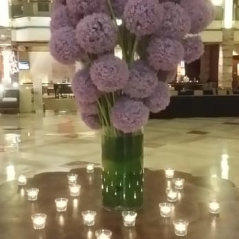 Renaissance Austin Hotel - I love this table and they always have beautiful fresh flowers displayed. - Hotels Near Me - Austin, Texas