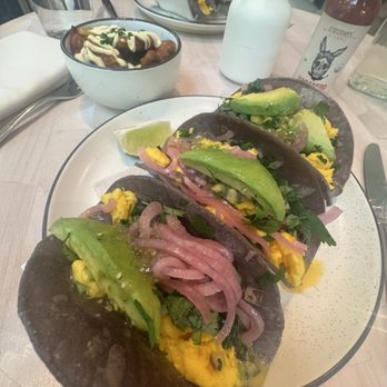 The Well Bouldin - Breakfast tacos and grilled potatoes. - Gluten-Free Near Me - Austin, Texas The Well Bouldin - Breakfast tacos and grilled potatoes. - Gluten-Free Near Me - Austin, Texas