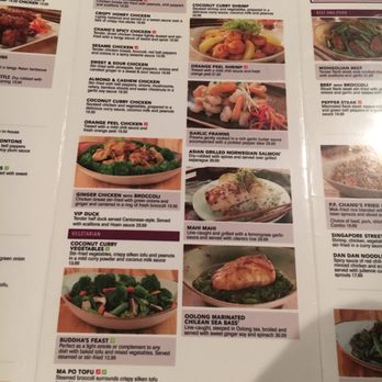 P.F. Chang's - Menu as of 1/17 - Chinese Near Me - Honolulu, Hawaii