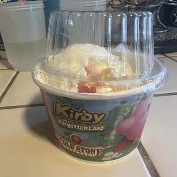 Cold Stone Creamery - This ice cream is like the next size down then what I paid for - Ice Cream & Frozen Yogurt Near Me - Antioch, California Cold Stone Creamery - This ice cream is like the next size down then what I paid for - Ice Cream & Frozen Yogurt Near Me - Antioch, California