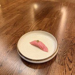 toro with fresh pickled wasabi