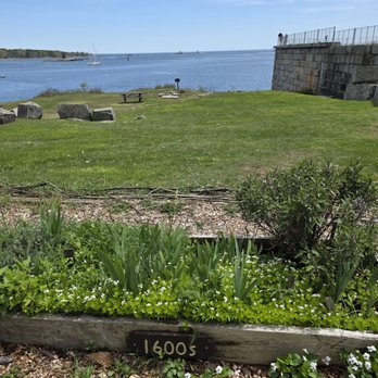 Fort McClary - Small garden area contains 'period' plants - Landmarks & Historical Buildings Near Me - Kittery, Maine Fort McClary - Small garden area contains 'period' plants - Landmarks & Historical Buildings Near Me - Kittery, Maine