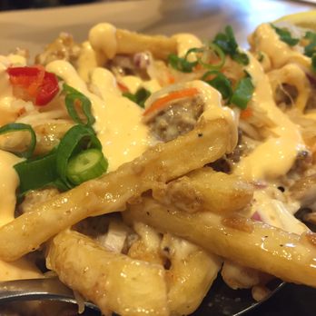 Casa Manila - Sizzling chicken sisig fries - Filipino Near Me - Toronto, Ontario