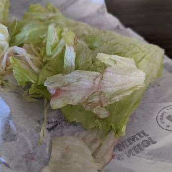 Jimmy John's - Brown / pink lettuce, gross!! - Delis Near Me - Phoenix, Arizona