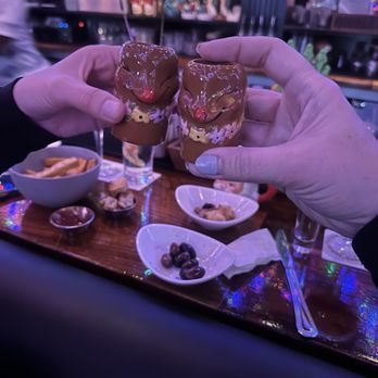 Bitter & Twisted Cocktail Parlour - Shots at the bar- Silent Nightcap - Cocktail Bars Near Me - Phoenix, Arizona