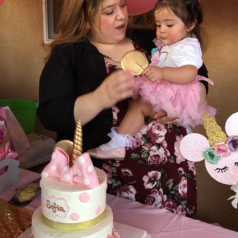 Cakes by Karena - Cake side view - Desserts Near Me Cakes by Karena - Cake side view - Desserts Near Me