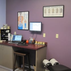 Vitality Chiropractic - Exam room where Dr. Bonnie will perform full a full spinal evaluation.