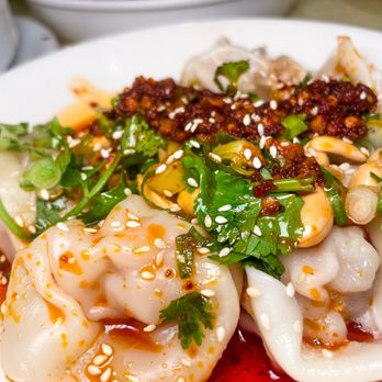 Mama Lu’s Dumpling House - chili wontons - Chinese Near Me - Pasadena, California