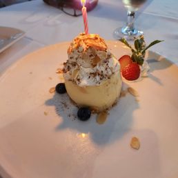Almond pudding dessert Almond pudding dessert