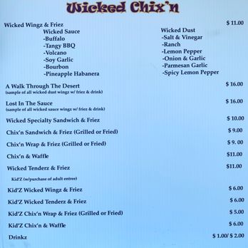 Wicked Chix'N - Food Trucks Near Me - Cameron , North Carolina