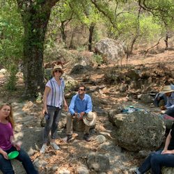 Coyote Canyon Adventures - Having camp fire lunch with the cowboys!