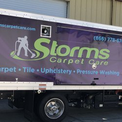 Storms Carpet Care - State of the art carpet cleaning equipment is now installed in box trucks. Portable machines and van mounted equipment are outdated.