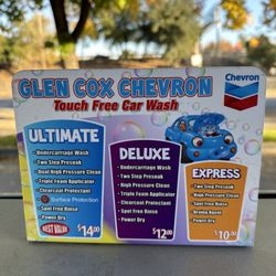 H Glen Cox - Car wash tiers and prices