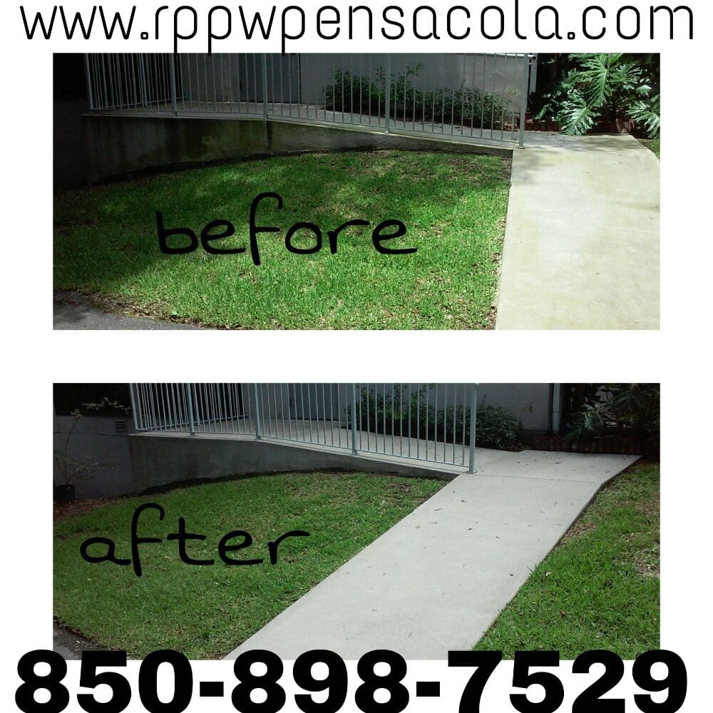 Slide of Robert Parramore's Pressure Washing