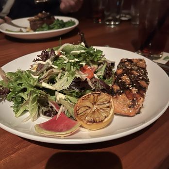 Seasons 52 - Sesame-Grilled Salmon salad - New American Near Me - Raleigh, North Carolina Seasons 52 - Sesame-Grilled Salmon salad - New American Near Me - Raleigh, North Carolina