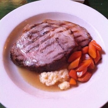 La Medusa - Roasted Coppa with Baby Carrots and Creamy Polenta - Sicilian Near Me - Seattle, Washington La Medusa - Roasted Coppa with Baby Carrots and Creamy Polenta - Sicilian Near Me - Seattle, Washington