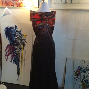 Studio 129 - A dress with art from Marlon - Art Galleries Near Me - Miami, Florida