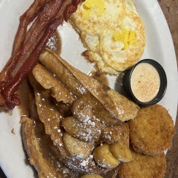 Huckleberry’s - Bananas Foster Platter - American Near Me - Clovis, California